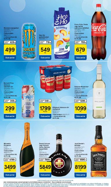 Akciós újság Tesco - Tesco szupermarket érvényes 10.21.-tól 10.28.-ig - 7 oldal