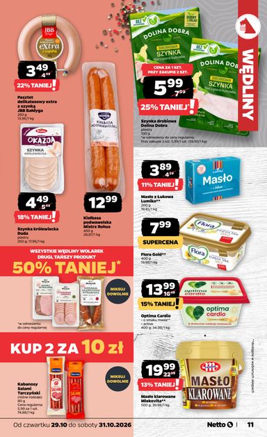 Gazetka Netto - Netto - Food od 29.10. do 31.10. - strona 11