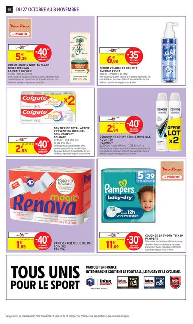 Catalogue Intermarché - Intermarché valable dès le 27/10 au 08/11 - page 27
