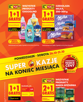 Biedronka - Super okazje na koniec miesiąca platný od pondělí 26.10.2026