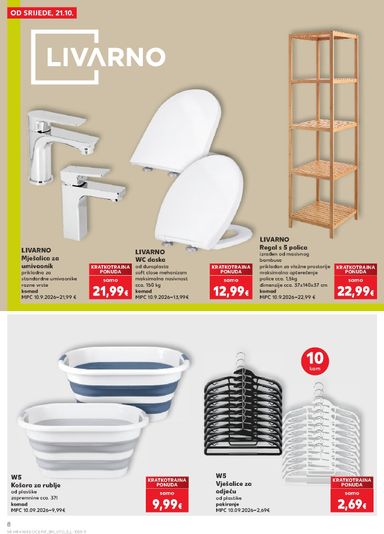 Katalog Kaufland - Kaufland - Neprehrambenih proizvoda vrijedi od 21.10. do 27.10. - stranica 8