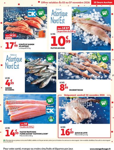 Folder Auchan - Auchan van 03/11 tot 08/11 - side 17