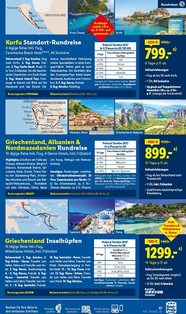 Prospekt Lidl - Lidl - Reise-Highlights gültig ab 14.10. bis 15.11. - seite 17