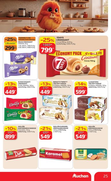 Akciós újság Auchan - Auchan Hipermarket érvényes 10.22.-tól 10.28.-ig - 25 oldal