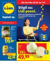 Lidl katalog iz četvrtka 29.10