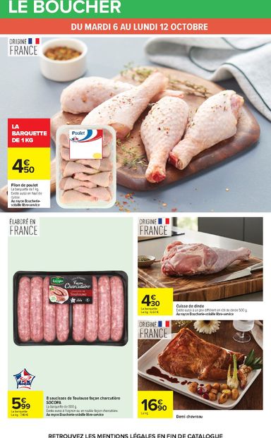 Catalogue Carrefour - Carrefour valable dès le 06/10 au 19/10 - page 27