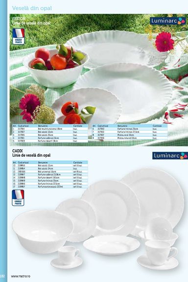 Catalogul Metro - Metro - Echipamente Profesionale pentru HoReCa de la 01.01. până la 31.12. - pagina 182