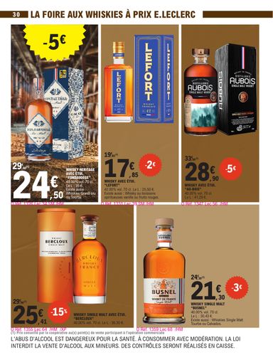 Catalogue E.Leclerc - E.Leclerc valable dès le 27/10 au 07/11 - page 30