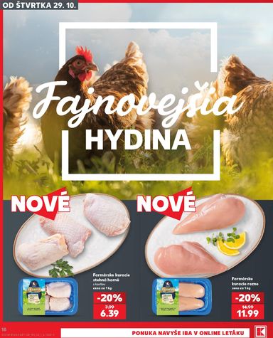 Leták Kaufland - Kaufland od 29.10. do 04.11. - strana 18