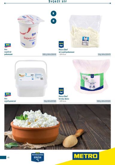 Katalog Metro - Metro - Poslovna rješenja - Doručak vrijedi od 01.01. do 31.12. - stranica 41