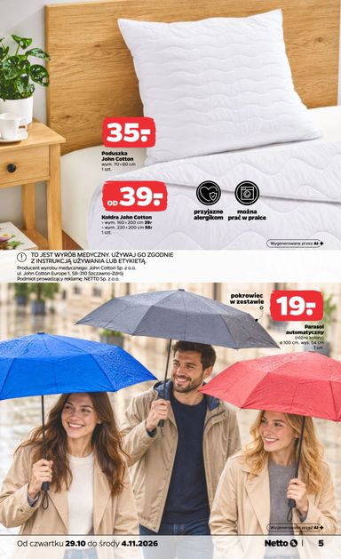 Gazetka Netto - Netto - Non Food od 29.10. do 04.11. - strona 5