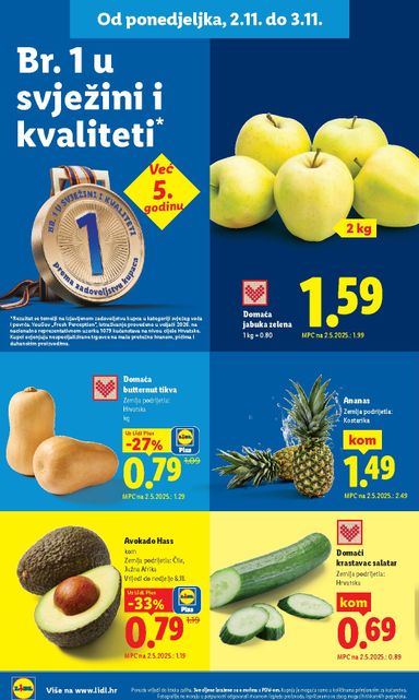 Katalog Lidl - Lidl vrijedi od 02.11. do 08.11. - stranica 4