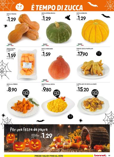 Volantino Bennet - Bennet - Sapori d’Italia valido dal 15/10 al 28/10 - pagina 17