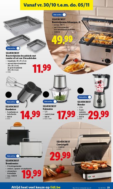 Folder Lidl - Lidl van 26/10 tot 31/10 - side 23
