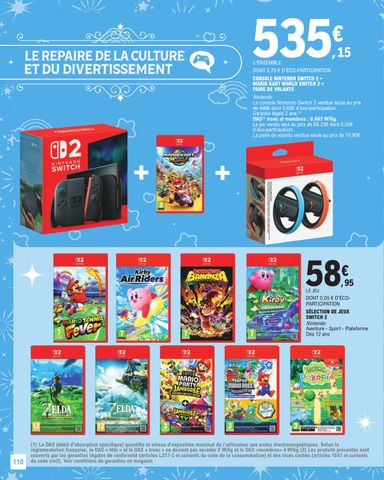 Catalogue E.Leclerc - E.Leclerc - Jouets de Noël valable dès le 20/10 au 05/12 - page 110