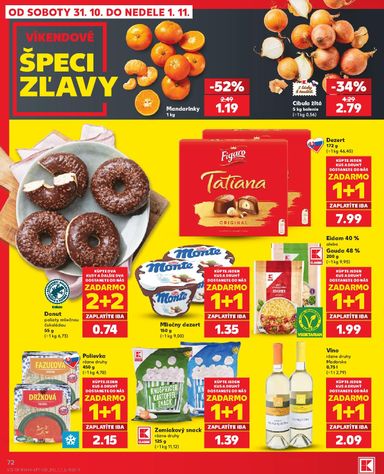 Leták Kaufland - Kaufland od 29.10. do 04.11. - strana 72