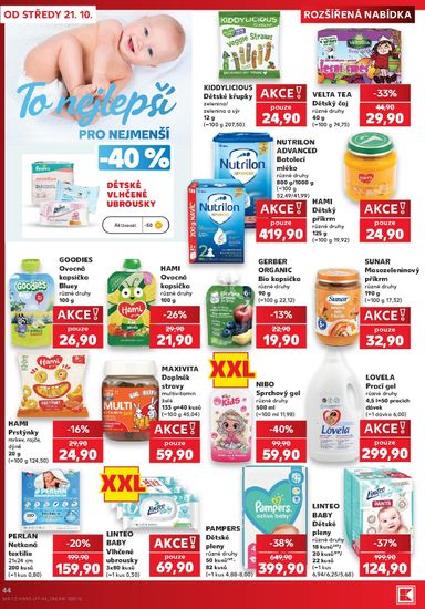 Leták Kaufland - Kaufland - Kolín od 21.10. do 27.10. - strana 44