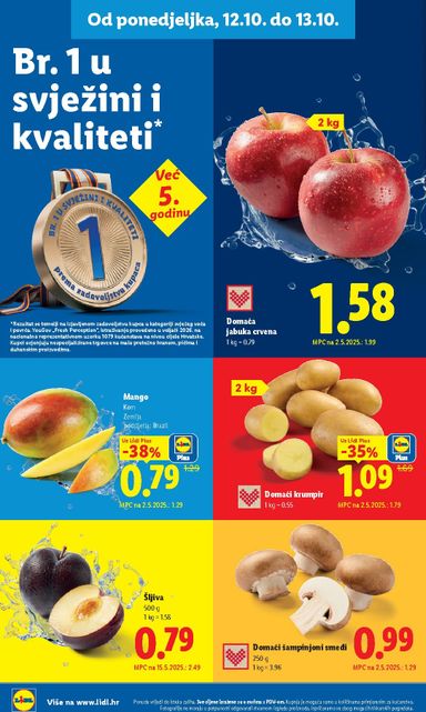 Katalog Lidl - Lidl vrijedi od 12.10. do 18.10. - stranica 6