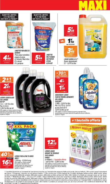 Catalogue Netto - Netto - Maxi Volumes valable dès le 27/10 au 09/11 - page 14