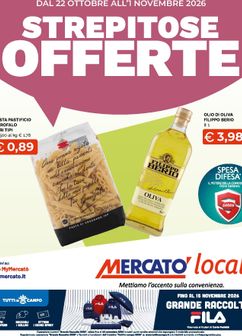 Volantini Mercatò Local da giovedì 22/10