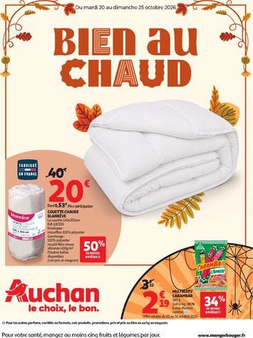 Catalogue Auchan - Auchan valable dès le 20/10 au 25/10 - page 1