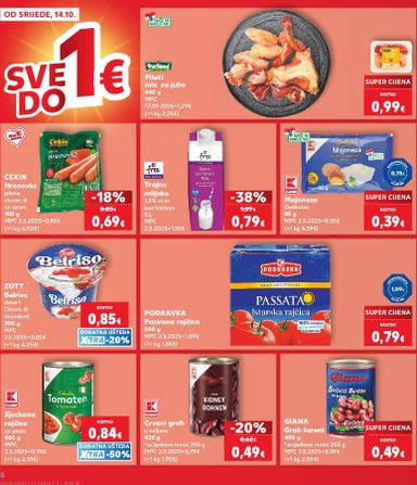 Katalog Kaufland - Kaufland vrijedi od 14.10. do 20.10. - stranica 8