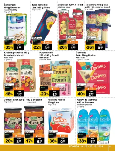 Katalog KTC - KTC vrijedi od 14.10. do 20.10. - stranica 23