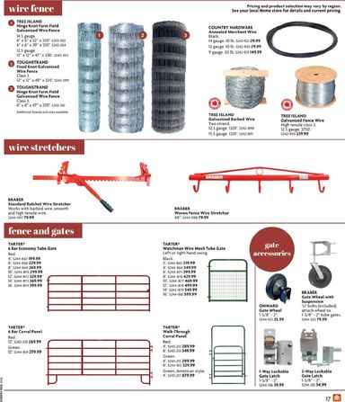 Flyer Home Hardware - Home Hardware - Farm and Rural Living valid since 04-02 until 12-31 - page 17