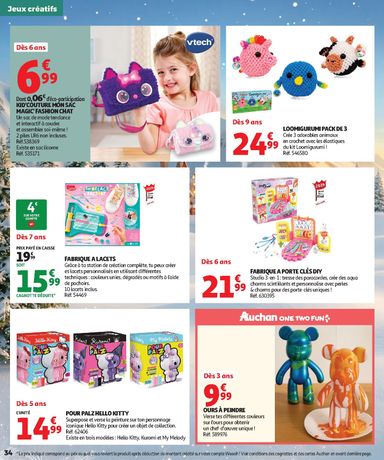 Folder Auchan - Auchan - Jouets de Noël van 16/10 tot 06/12 - side 34