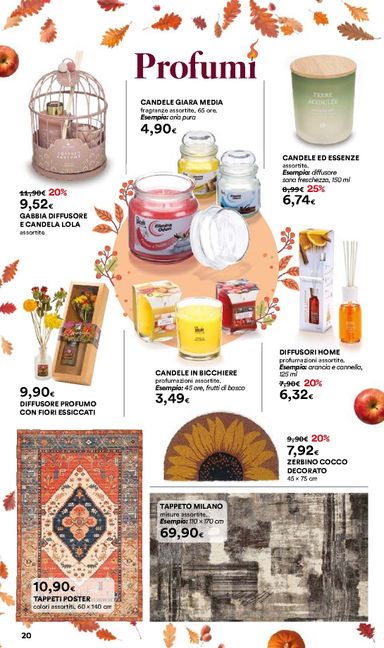 Volantino Ipercoop - Ipercoop - Casa d'Autunno valido dal 08/10 al 04/11 - pagina 20