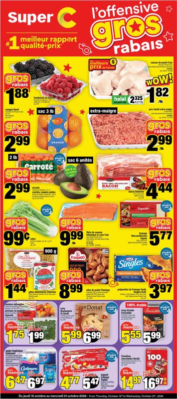 Flyer Super C - Super C valid since 10-15 until 10-21 - page 1