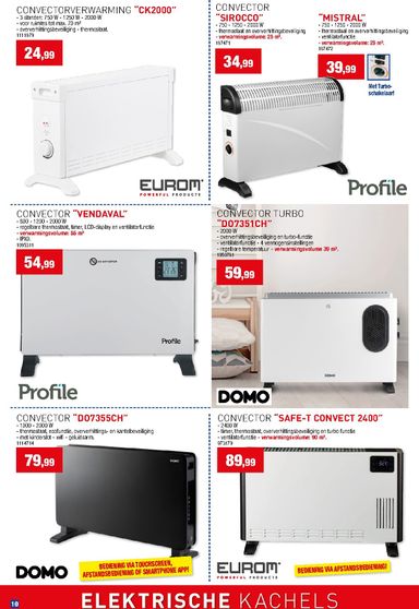 Folder Hubo - Hubo - Verwarmingspecial van 23/09 tot 31/12 - side 10