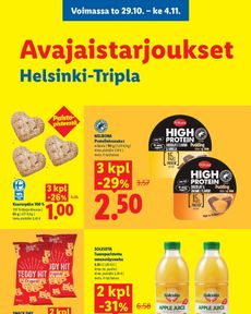 Lidl - Avajaistarjoukset Helsinki-Tripla