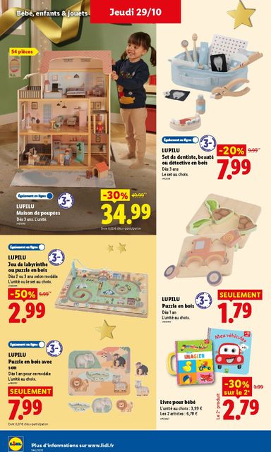 Catalogue Lidl - Lidl valable dès le 29/10 au 04/11 - page 44