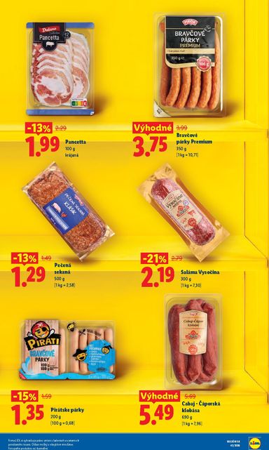 Leták Lidl - Lidl - Dlhodobo zlacnené od 03.07. do 31.12. - strana 9
