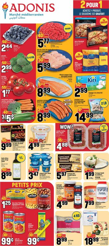 Flyer Adonis - Adonis valid since 10-22 until 10-28 - page 1