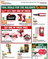 Home Depot flyer from Thursday 10-29