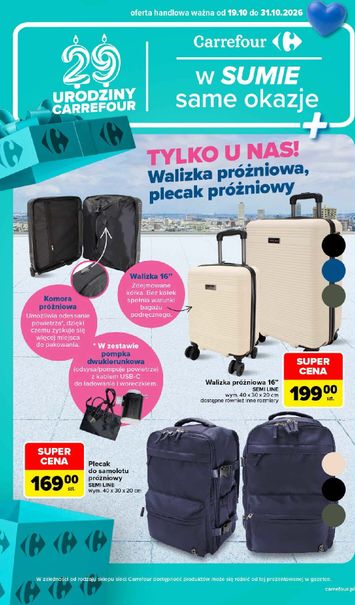 Gazetka Carrefour - Carrefour - Same okazje od 19.10. do 31.10. - strona 1