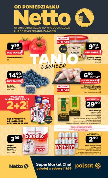 Gazetka Netto - Netto - Food od 19.10. do 24.10. - strona 1