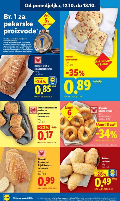 Katalog Lidl - Lidl vrijedi od 12.10. do 18.10. - stranica 8