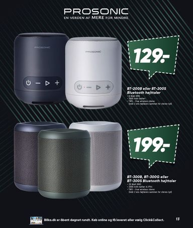 Brochurer Bilka - Bilka - Prosonic gyldig fra 01.05. til 31.12. - side 13
