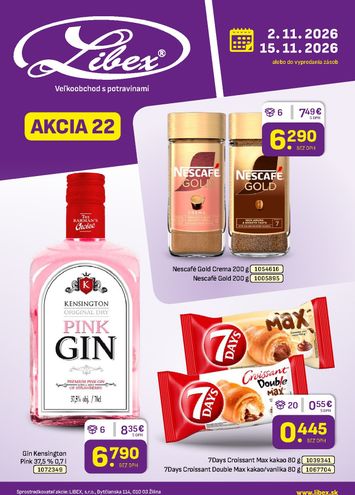 Leták Libex - Libex od 02.11. do 15.11. - strana 1