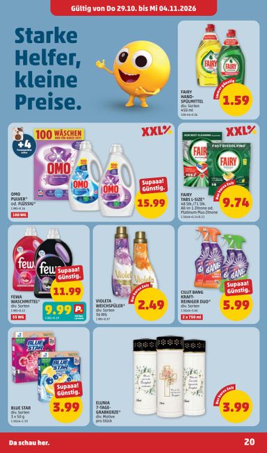 PENNY-Flugblatt - PENNY gültig ab 29.10. bis 04.11. - seite 20