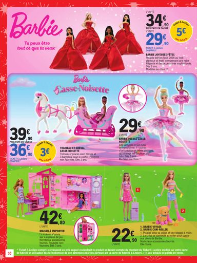 Catalogue E.Leclerc - E.Leclerc - Jouets valable dès le 13/10 au 05/12 - page 30