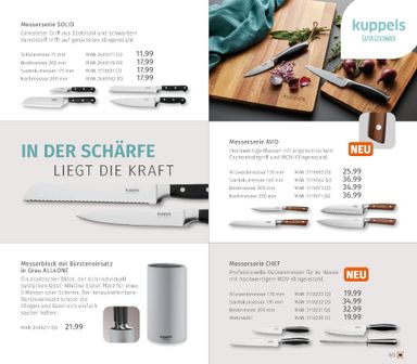 Prospekt Müller - Müller - Haushalt & Ambiente gültig ab 02.10. bis 31.12. - seite 65