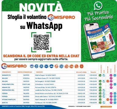 Volantino Emisfero - Emisfero valido dal 29/10 al 11/11 - pagina 28