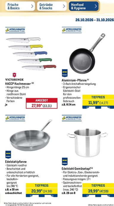 Prospekt METRO - Metro - NonFood gültig ab 26.10. bis 31.10. - seite 2