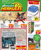 Herkules - Bau & Garten-Prospekt gültig ab Montag 12.10.2026