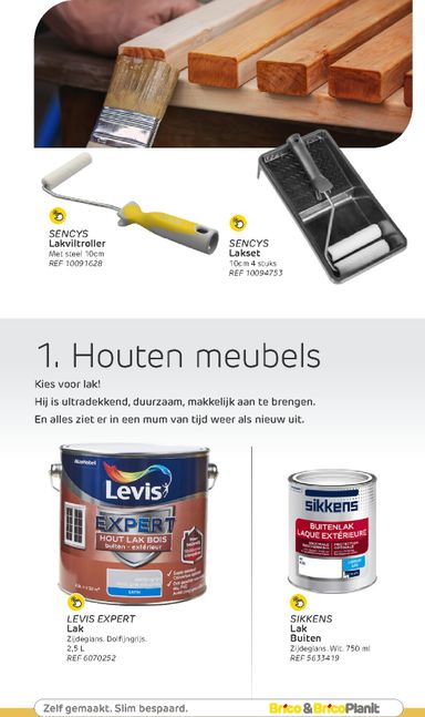Folder Brico - Brico - Verf Magazine van 19/05 tot 31/12 - side 101