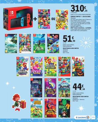 Catalogue E.Leclerc - E.Leclerc - Jouets de Noël valable dès le 20/10 au 05/12 - page 113